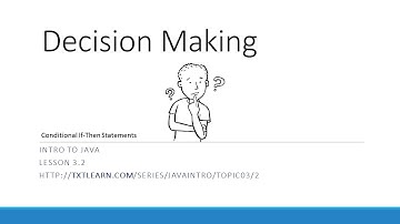 Conditional If Then Statements in Java (3.2)