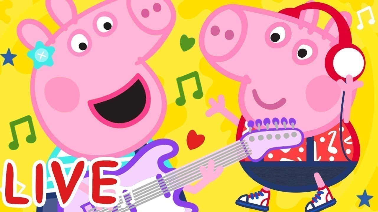 🔴 Brand New Peppa Pig Sing-Along: LIVE 🐷 