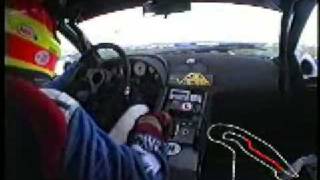 Lamborghini Diablo on board at Magny Cours (FRANCE)  with Emmanuel Clérico