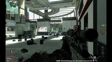 Une partie sur MW3 : Msr Skill/Kill