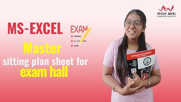 MS Excel | Master sitting plan sheet in exam hall | Akash Webs Computer Institute | Kamalpreet Kaur