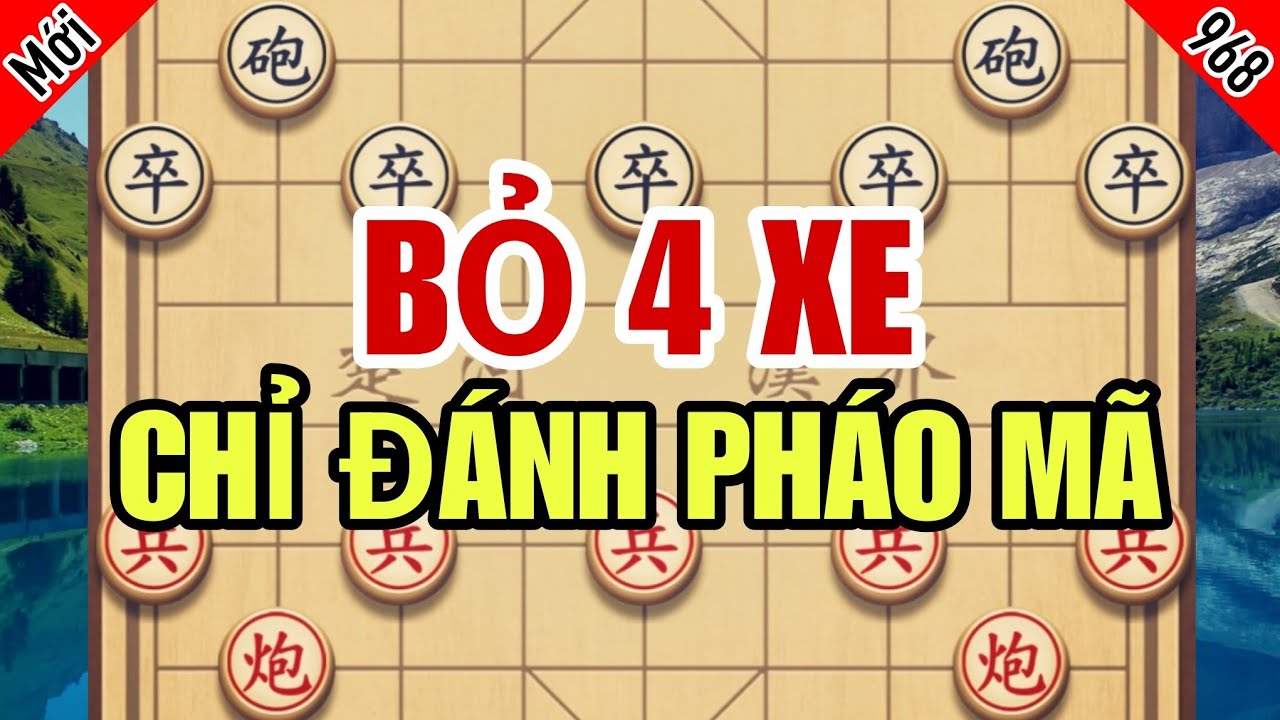 Đại Chiến Kỳ Đàn, Màn Đấu Trí Nghẹt Thở Bỏ 4 Xe Chỉ Đánh Pháo Mã