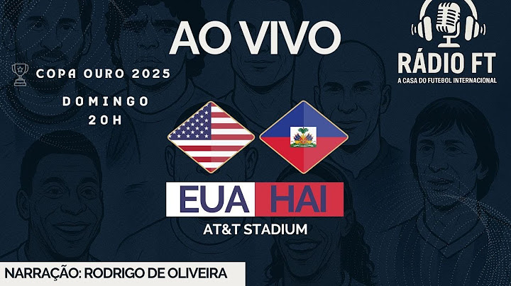 🔴  AO VIVO | ESTADOS UNIDOS x HAITI | COPA OURO | NARRAÇÃO