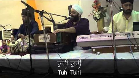 Tuhi Tuhi Simran Live by Veer Manpreet Singh & Jatha  on 25th Nov 12