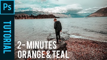 Orange and Teal Color Grading Effect - Tutorial Photoshop CC 2019