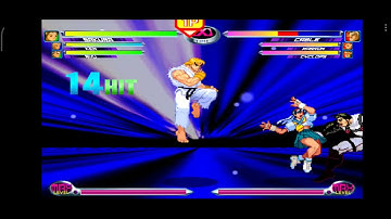 MVC2 100% combo Sakura, Ken, Ryu Team Shoto