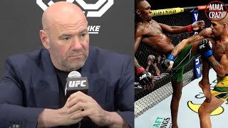 Dana white shuts down Israel Adesanya &amp; Alex Pereira rematch