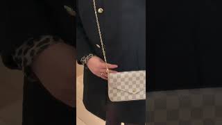 Louis Vuitton Pochette Felicie in Damier Azure