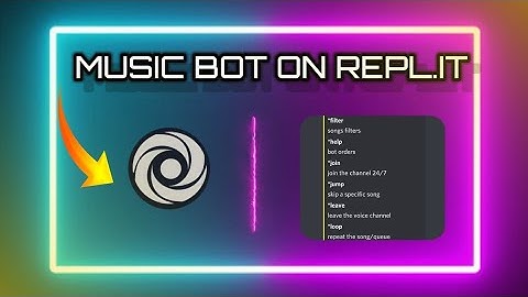 HOW TO MAKE MUSIC BOT ON REPL.IT WHICH STAYS IN VC 24/7