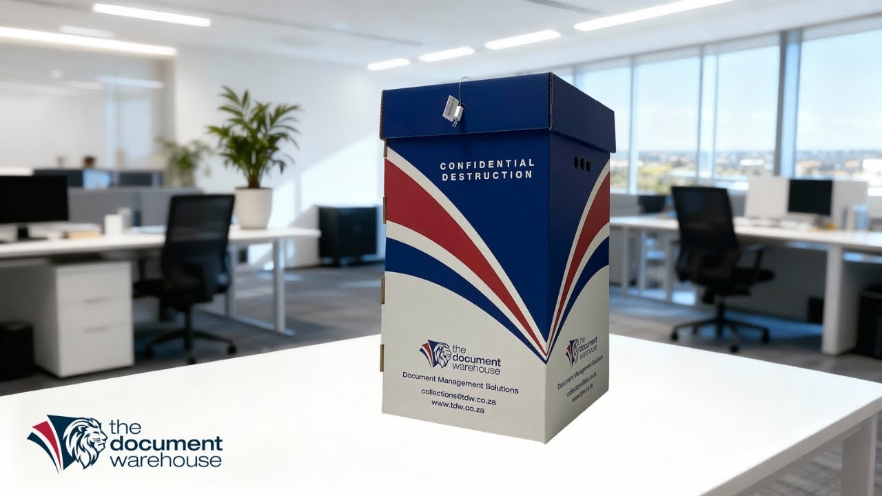 Destroy Box Files How to Fold The Document Warehouse Destruction Box - YouTube