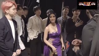 BTS Funny Reaction To Cardi B @ 2020 Grammys