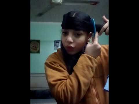 مكياج سريع و لف الشعر طاقية بدون اي حراره