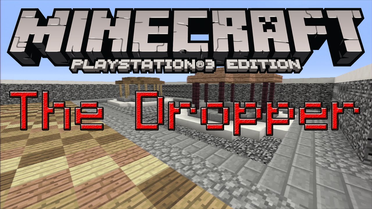 Minecraft PS3 The Dropper! /w Friends YouTube