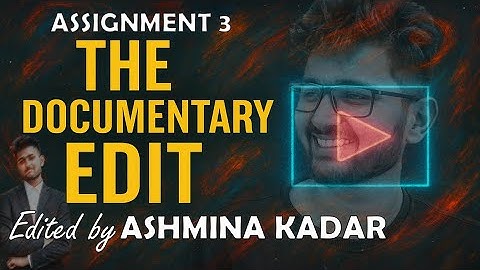 The Documentary Edit|Not Just A Video Editing Course|@TharunSpeaks
