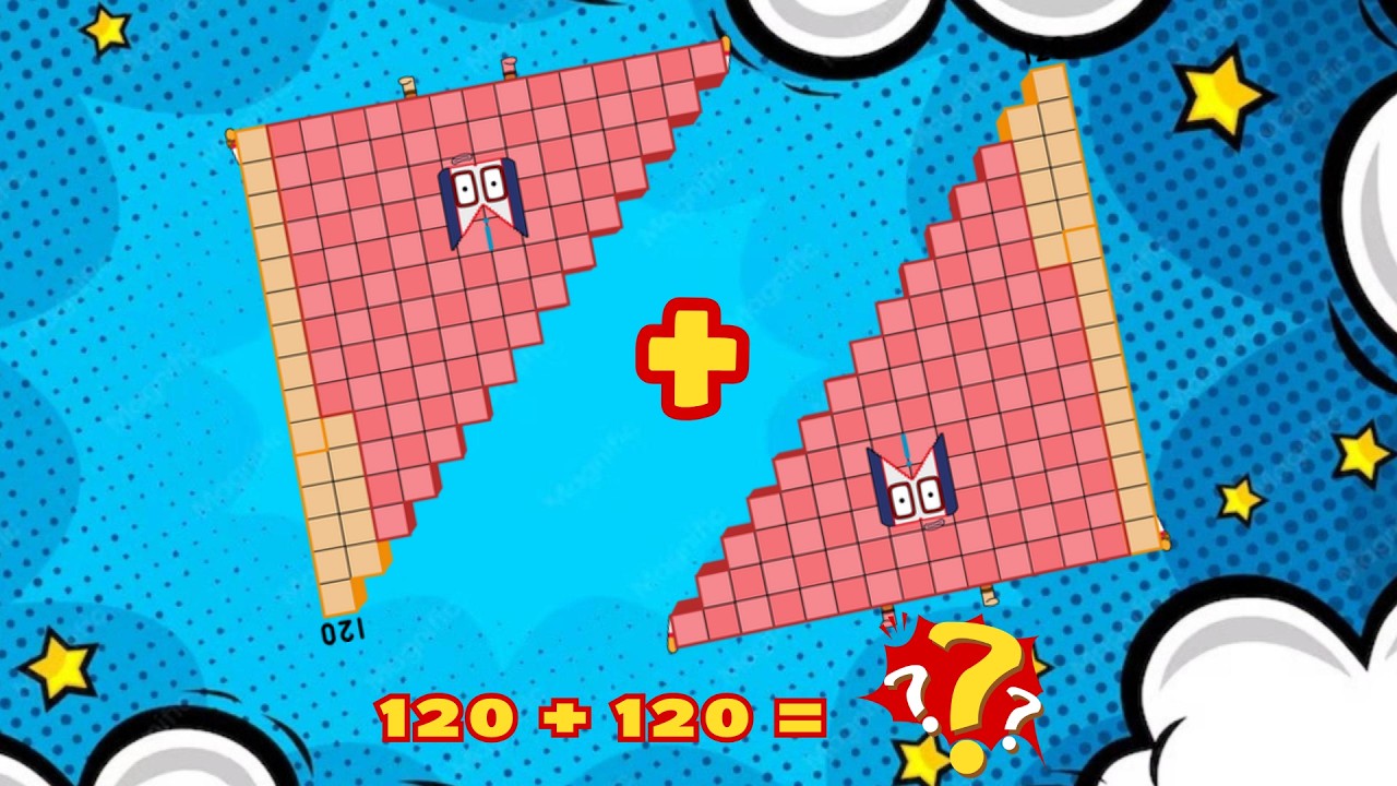 ADD TWO SAME NUMBERBLOCKS STEP SQUAD | ADDITION OF 2 IDENTICAL NUMBERS ...