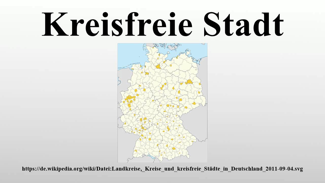 Was Ist Eine Kreisfreie Stadt