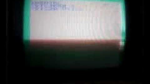 Vic 20 playing audio cassette tape music