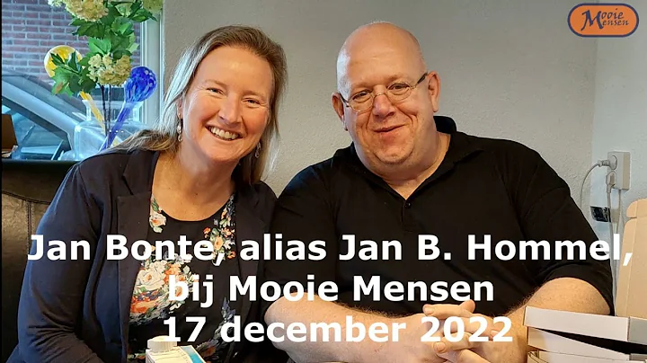 Jan Bonte, alias Jan B  Hommel, bij Mooie Mensen 1...