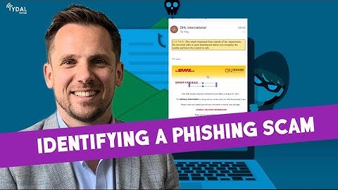 How to spot an email phishing scam
