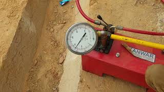 Famous Grouting of soil Nailing after testing pull out test result different bar  ( 25mm & 32mm )of steel Wealth