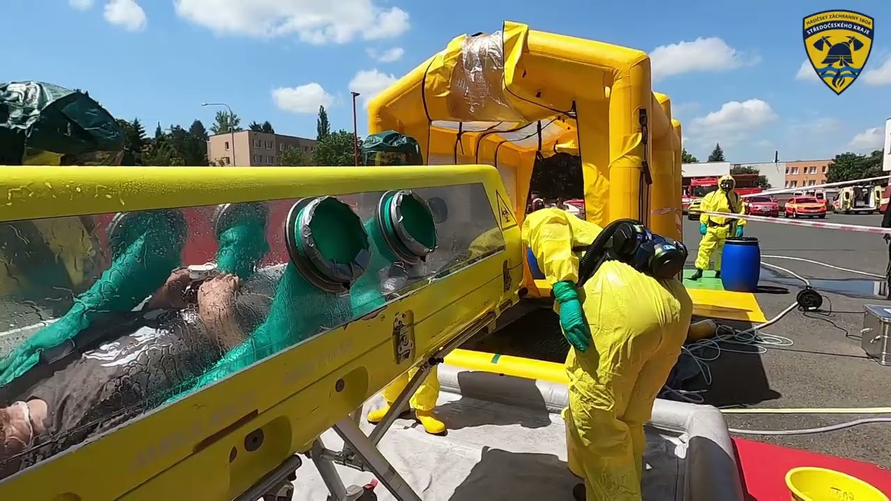 Společné cvičení složek IZS při výskytu vysoce nakažlivé nemoci Mělník