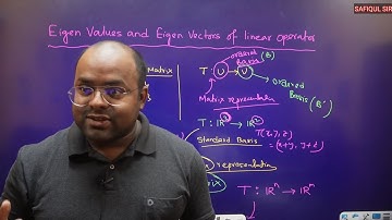 Eigen Values and Eigen Vectors of Linear Operator | Linear Algebra| B.Sc Math| Calcutta University