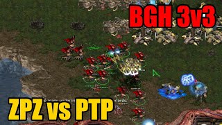 StarCraft BGH 3v3 | Big Game Hunters | Brood War | TeamPlay