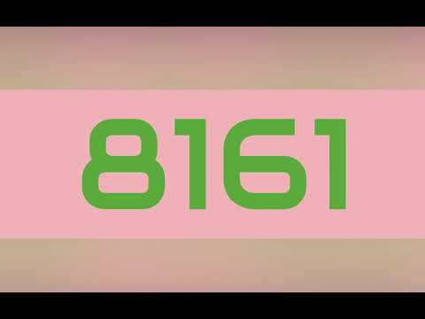 Colorful Numbers 1 - 12,345! [QHD] - YouTube