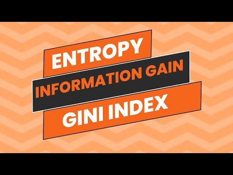 Entropy | Information Gain | Gini Index