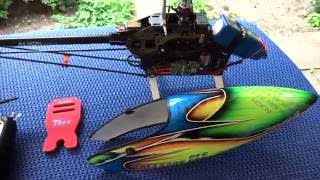 My Align T-Rex 550 Pro Dfc Tuning Beauty -