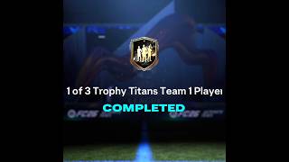 FC 26 1 OF 3 TROPHY TITANS TEAM 1 PLAYER PICK 🔥🤯 #fc26 #fut #trophytitans
