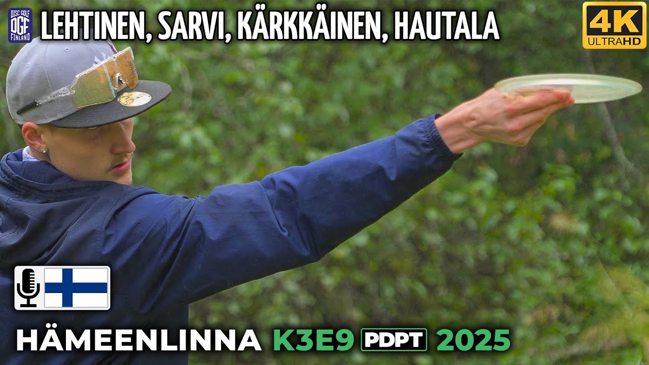Hämeenlinna K3E9 Pro Tour 2025, Lauri Lehtinen, Justus Sarvi, Mikael Hautala, Nico Kärkkäinen | PDPT