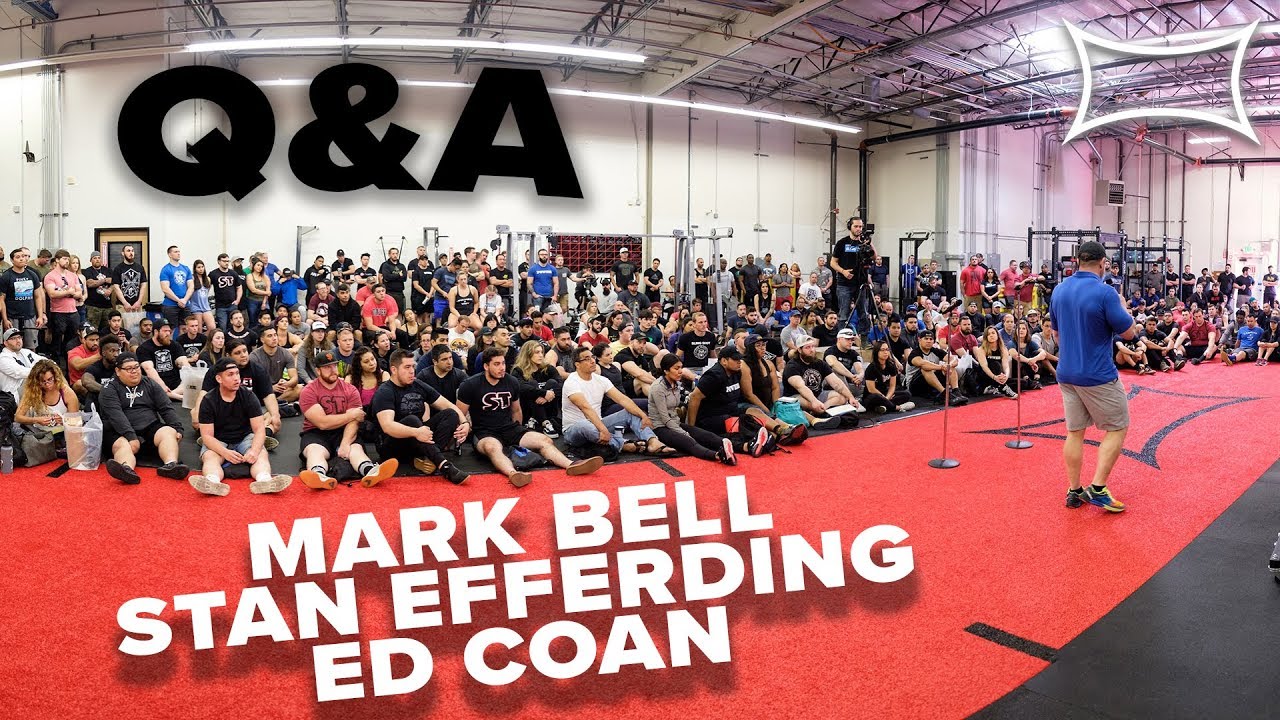 powerlifting squat stand Q&A with Mark Bell, Stan Efferding, Ed Coan & Jesse Burdick