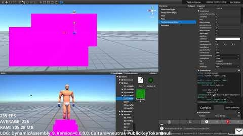 Working with particle system (quite a few bugs)
