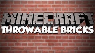 Minecraft | MOD #24 |  Throwable Bricks 1.3.2