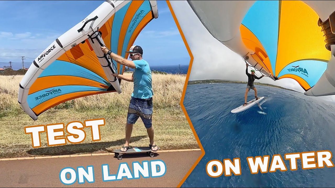 Testing and wing foiling the new mistral wing on Maui YouTube