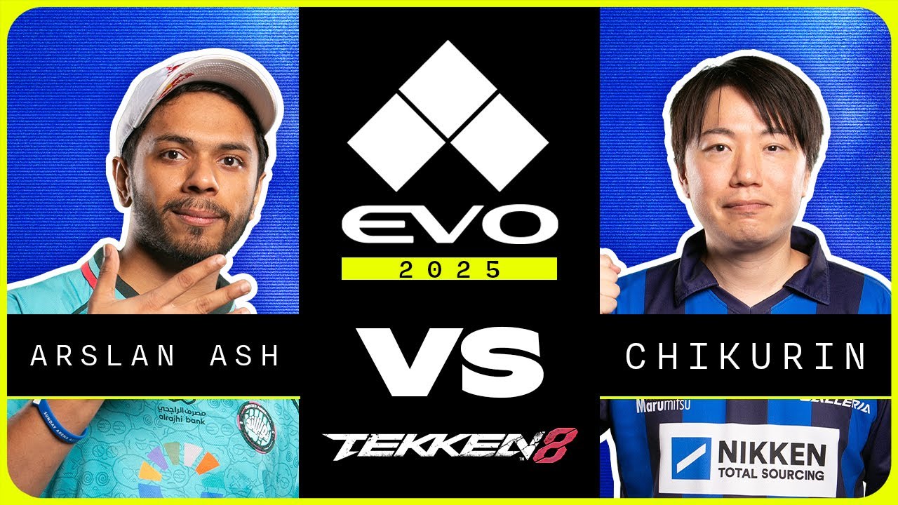 Evo 2025: TEKKEN 8 | Arslan Ash vs Chikurin | Winners Finals