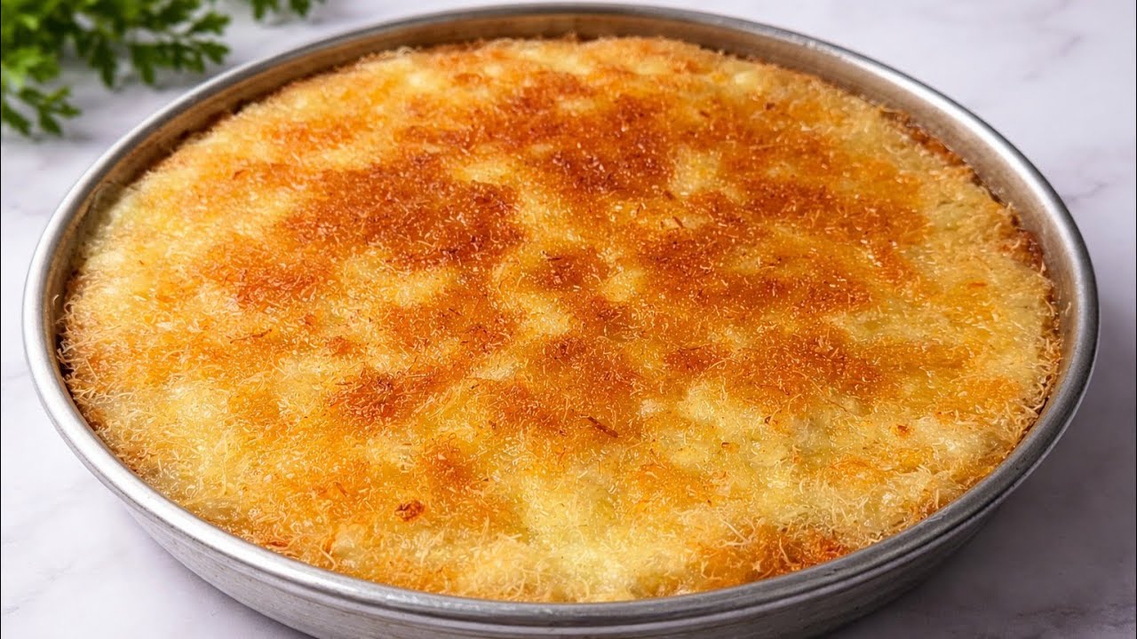 كنافة بالقشطة 🔥 ترند حلويات رمضان 2026 | طرية ومليانة قشطة 😍