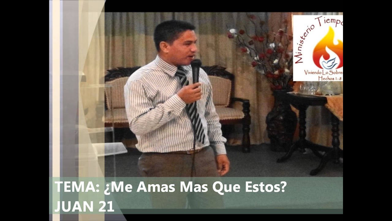 ¿ME AMAS MAS QUE ESTOS?, Pastor Wilberto Ruiz.