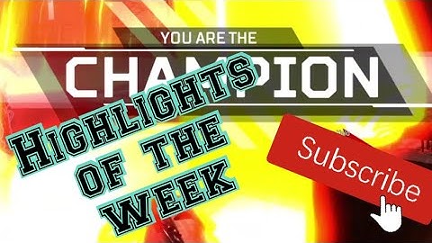 Warming up in PUBS before Ranked Grind /HIGHLIGHTS OF THE WEEK/Apex