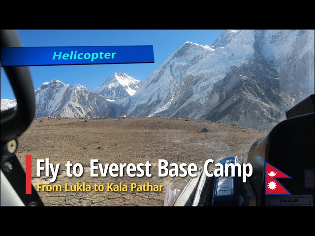 From Lukla to Everest Base Camp by Helicopter — Tahir's Adventures (video thumbnail)