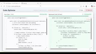 code optimize - Free online AI code optimizer — no installation needed