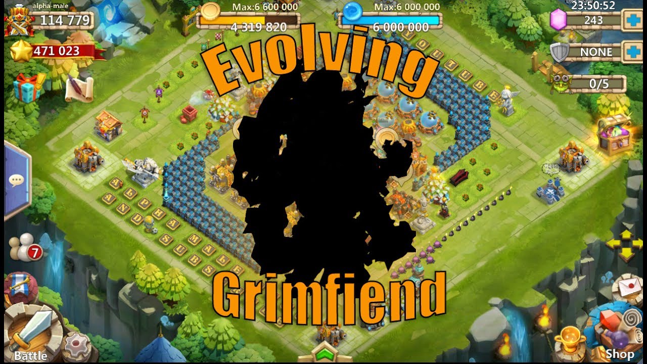 Evolving Grimfiend