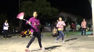 20150129竹仔港德安宮金獅陣暗館雙人雙劍