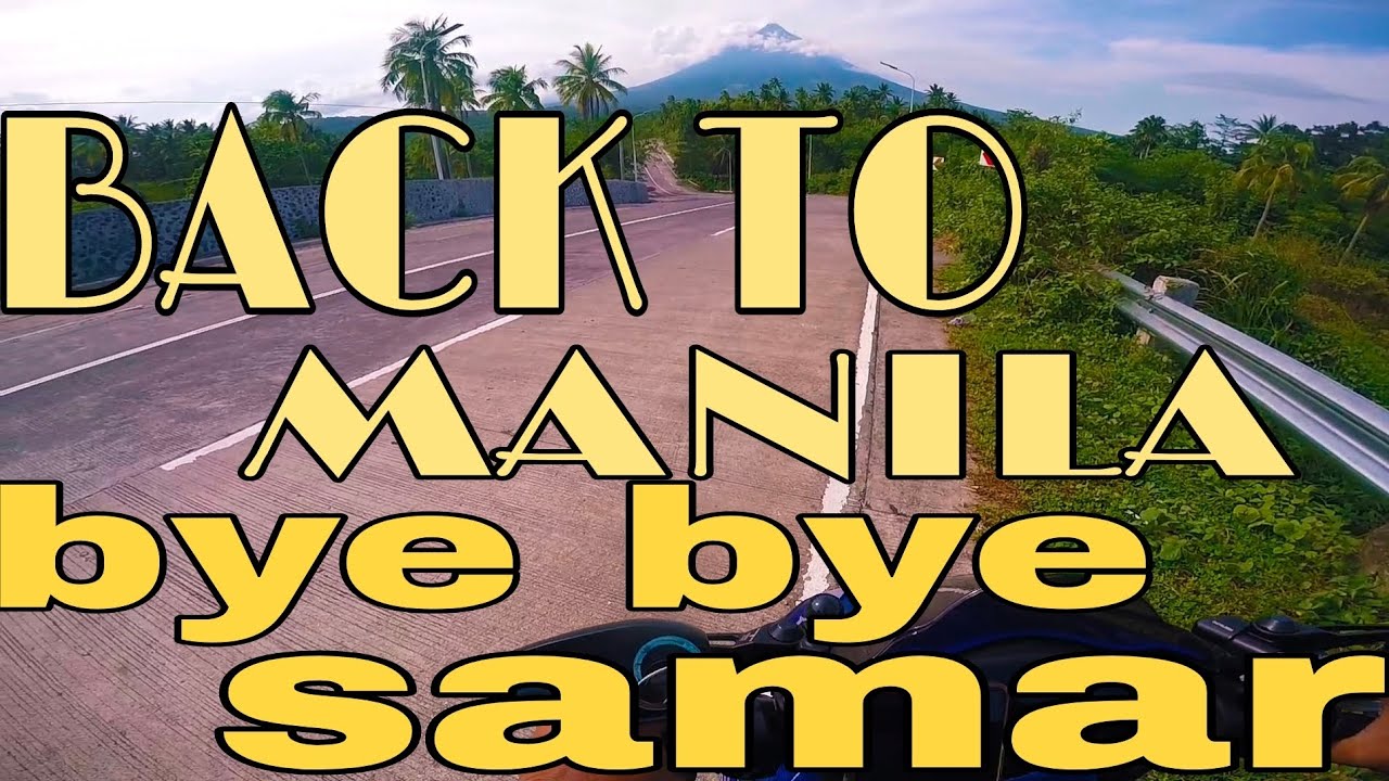 SAMAR TO MANILA | YAMAHA SNIPER 155 | COUPLE RIDE |FILIPINO MOTORCYCLE VLOGGER