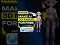 Generate Image to 3D Model With Hunyuan 2.5 new #ai3d #shorts #hunyuan