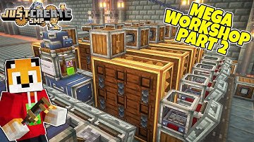 MEGA WORKSHOP PART 2 - Minecraft Create Mod [#30]