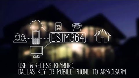 ESIM364 GSM/LAN Alarmsystem