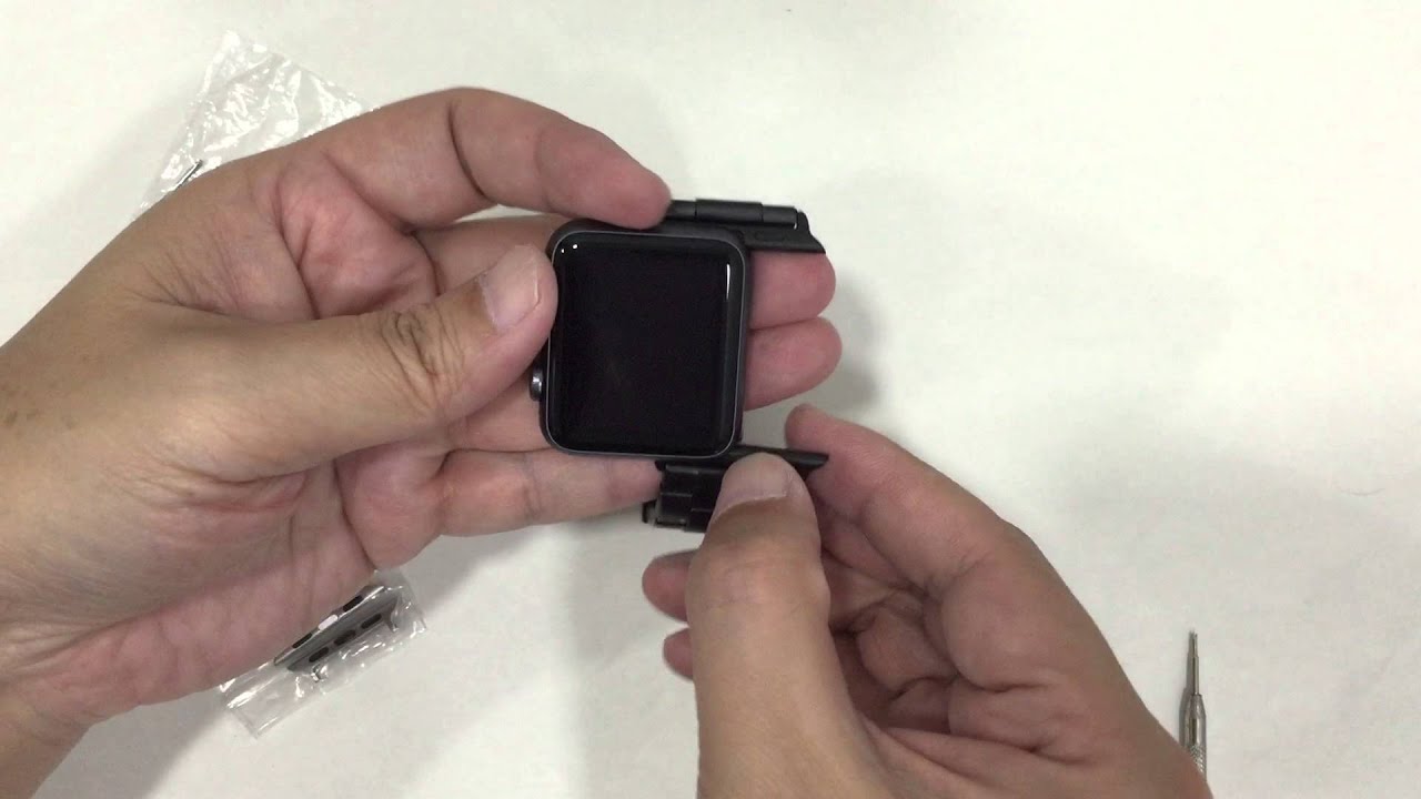 Apple Watch 3rd Party Black and Silver Lug and Pin style Adapters Review/Unboxing/Tutorial