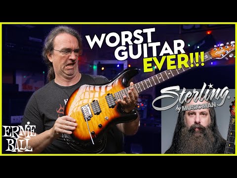 John Petrucci's "cheap" guitar is AWFUL!